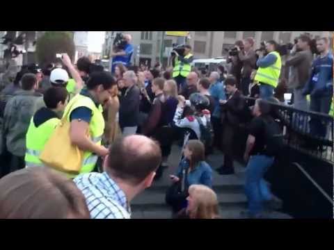 Зачистка Москвы для Коронации Путина 7 мая 2012 года