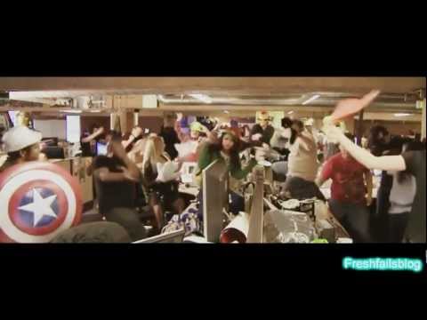 Harlem Shake на борту летящего лайнера