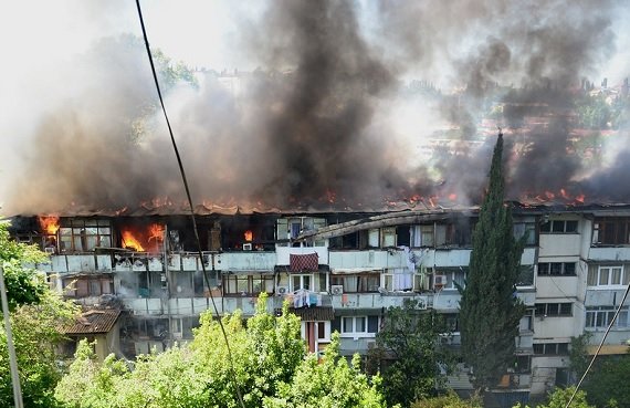 Сочи Олимпиада 2014: Третий пожар за неделю в одной общаге